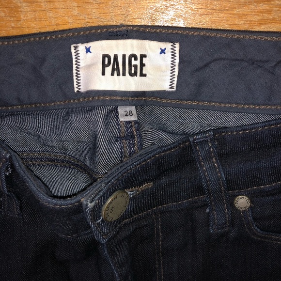 Paige Women's Skyline Skinny Jeans-Twilight - Picture 6 of 6